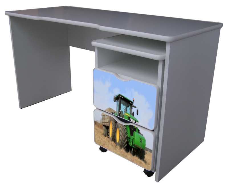 Becks písací stolík + kontajner Tractors